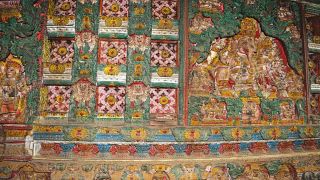 Wood Carvings at Karthyayani Devi Temple, Kuttamperoor