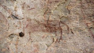 Paintings at Ezhuthupura, Marayoor