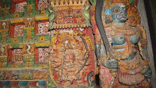 Karthyayani Devi Temple Wood Carvings