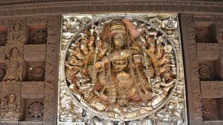 Wood Carvings Trikkuratty Mahadeva Temple