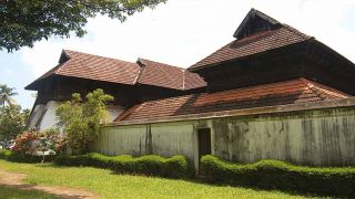 Another view of Krishnapuram Palace