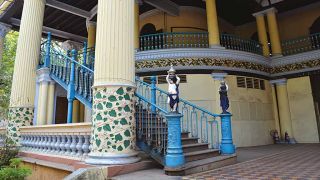 Stairway of Ananthavilasam Palace