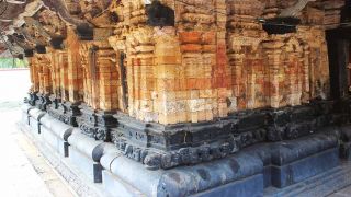 Details of wall decoration, Sree Kumaramangalam Temple, Muthavazhi