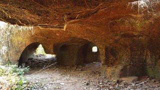 Rock cut Chamber of Tipu Sulthan's fort