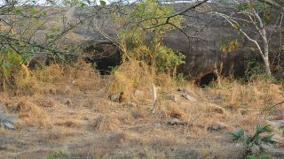 Long view of Rock Caves, Kuthanoor