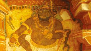 Mural Paintings at Thodeekkalam-Temple